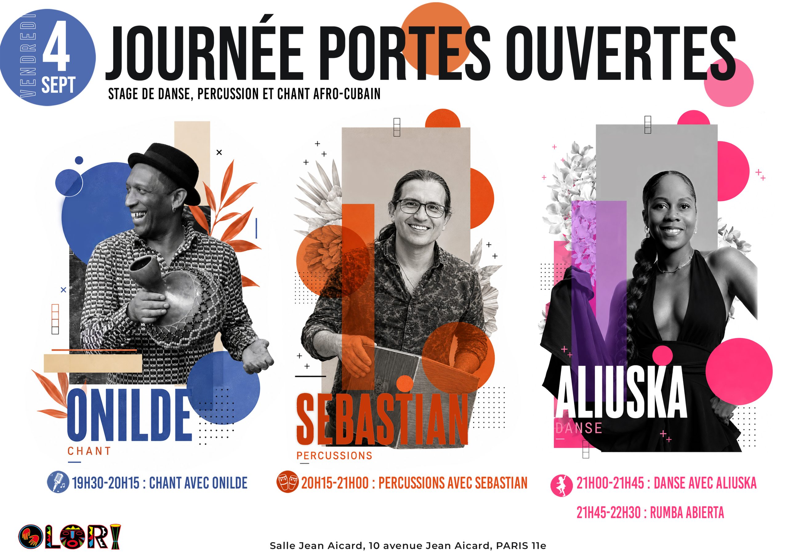 AFFICHE PORTES OUVERTES OLORI 2026 scaled